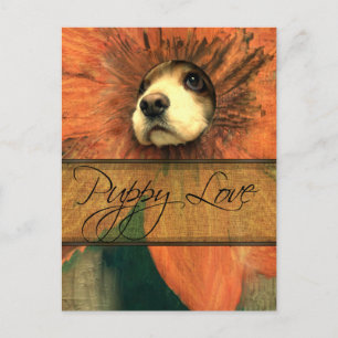 Puppy Love Briefkaart