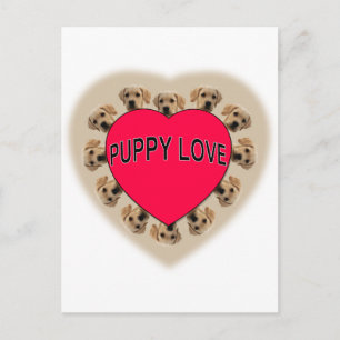 Puppy Love Briefkaart