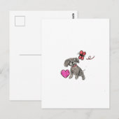 Puppy Love Briefkaart (Voorkant / Achterkant)