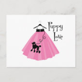 Puppy Love Briefkaart (Voorkant)
