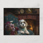 Puppy Love Briefkaart (Voorkant)