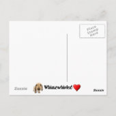 Puppy Love Briefkaart (Achterkant)
