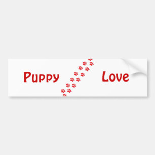 Puppy Love Bumpersticker