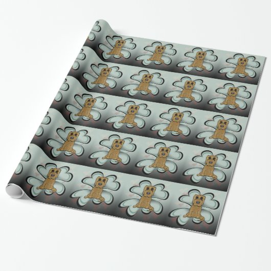Puppy Love Cadeaupapier (Uitgerold)