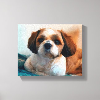 Puppy Love Canvas Afdruk