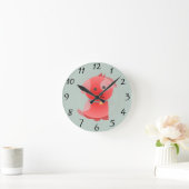 Puppy Love Clock Ronde Klok (Huis)