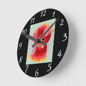 Puppy Love Clock Ronde Klok (Hoek)