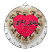 Puppy Love Dartbord (Voorkant)