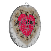 Puppy Love Dartbord (Voorkant Links)