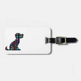PUPPY LOVE dog pet animal NVN96 NavinJOSHI FUN Bagagelabel