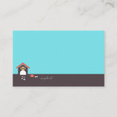 Puppy Love Dog Sitting Visitekaartjes (Achterkant)