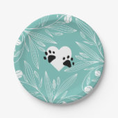 Puppy Love Dog Wedding Papieren Bordje (Voorkant)