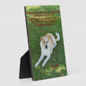 Puppy Love Fotoplaat (Zijkant)