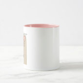 Puppy love - Franse bulldog stijl Mok (Midden)