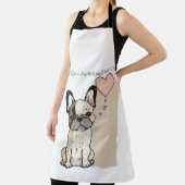 Puppy love - Franse bulldog stijl Schort (Insitu)
