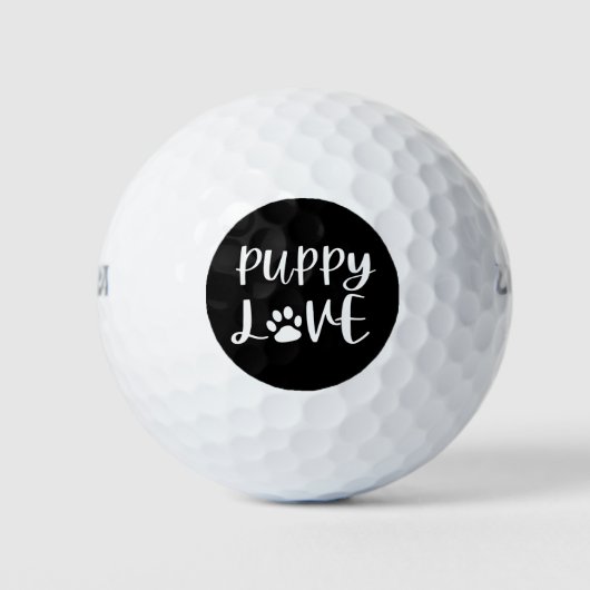 Puppy Love Golfballen (Voorkant)
