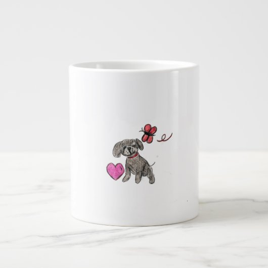 Puppy Love Grote Koffiekop (Voorkant)
