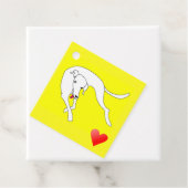 Puppy love happy dog bedankjes labels (In situ)