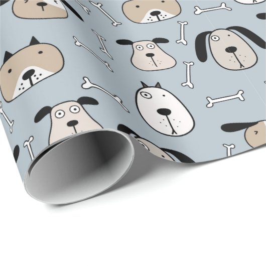 Puppy Love Honden Cadeaupapier (Rol Hoek)