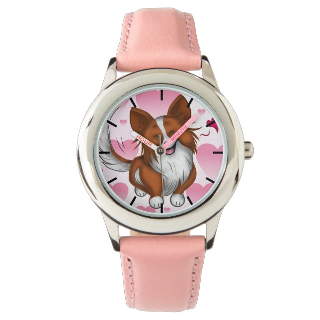 Puppy Love Horloge (Voorkant)