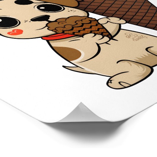 Puppy Love in All Scoop. Poster (Hoek)