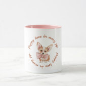 Puppy Love in Every Sip | Cute Dog Lover Mug Mok (Midden)