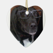 Puppy Love Keramisch Ornament (Rechts)