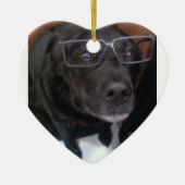 Puppy Love Keramisch Ornament (Voorkant)