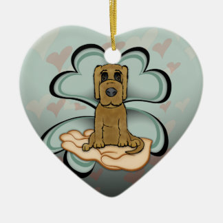 Puppy Love Keramisch Ornament