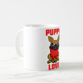 Puppy Love Koffiemok (Voorkant links)