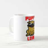 Puppy Love Koffiemok (Voorkant links)