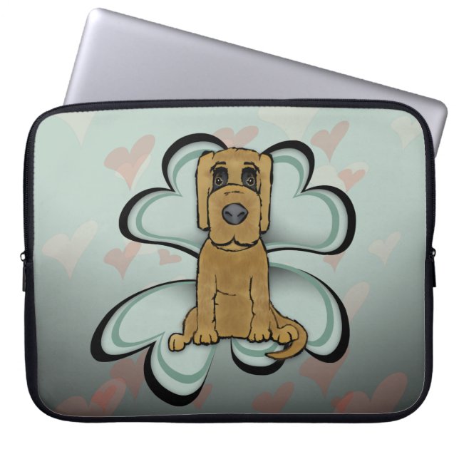 Puppy Love Laptop Sleeve (Voorkant)