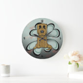 Puppy Love Large Clock Grote Klok (Huis)