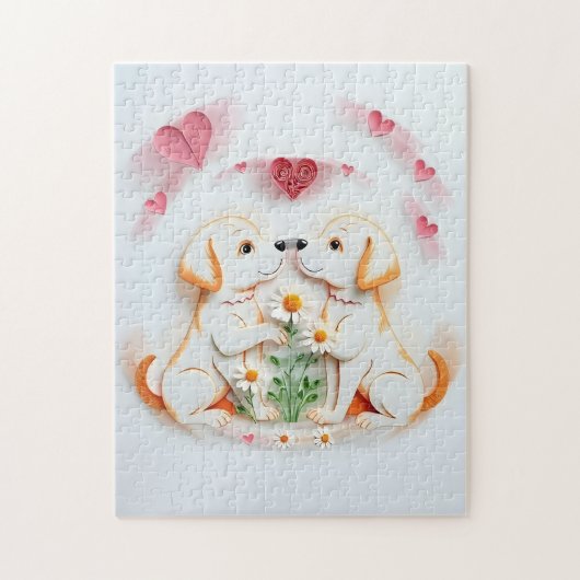 Puppy Love Legpuzzel (Verticaal)