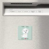 Puppy Love Magneet (Insitu (Vaatwasser))