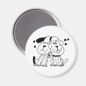 Puppy Love Magneet (Voorkant / Achterkant)