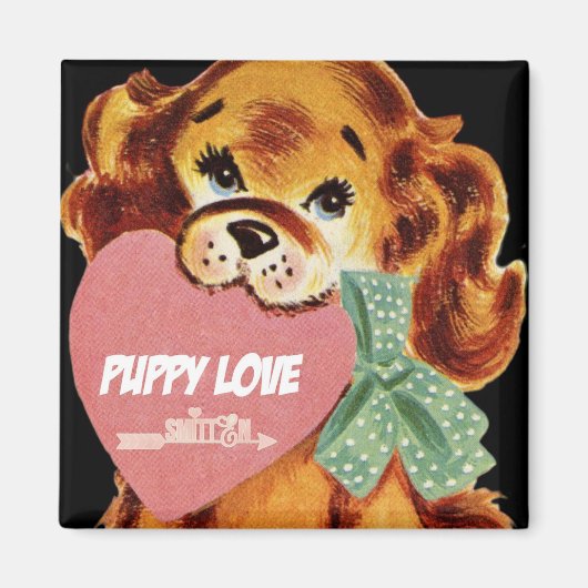 Puppy Love Magneet (Voorkant)