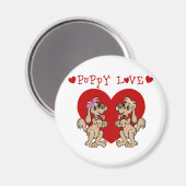 Puppy Love Magneet (Voorkant / Achterkant)