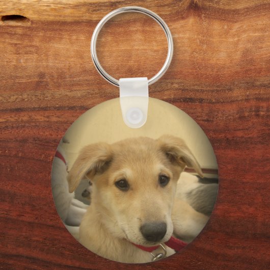 Puppy Love: Man's beste vriend Sleutelhanger (Voorkant)