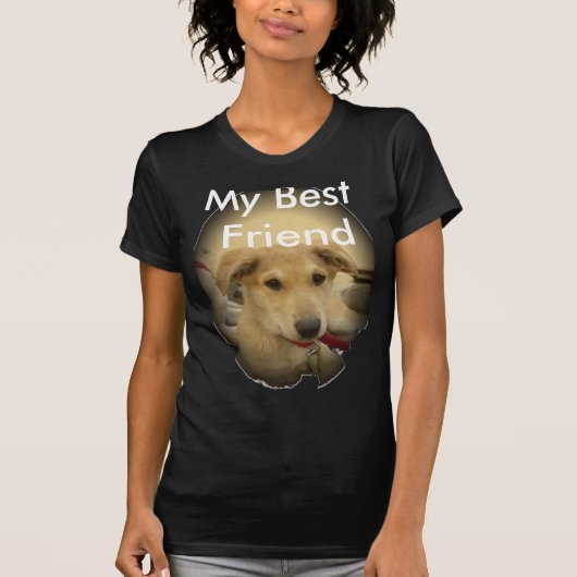 Puppy Love: Man's beste vriend T-shirt (Voorkant)