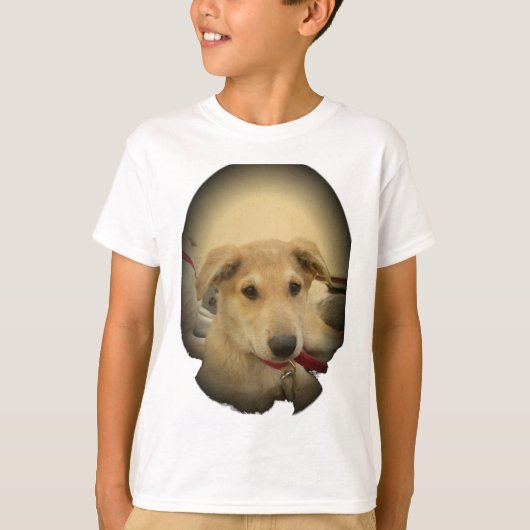 Puppy Love: Man's beste vriend T-shirt (Voorkant)