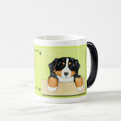 Puppy Love (morphing mok) Magische Mok (Voorkant rechts)