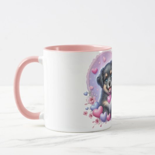 Puppy love Mug Mok (Links)