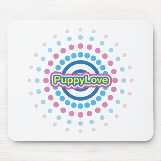 Puppy Love Muismat (Voorkant)
