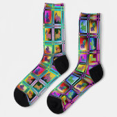 Puppy Love  Multicolored Sokken (Links)