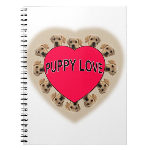 Puppy Love Notitieboek (Voorkant)
