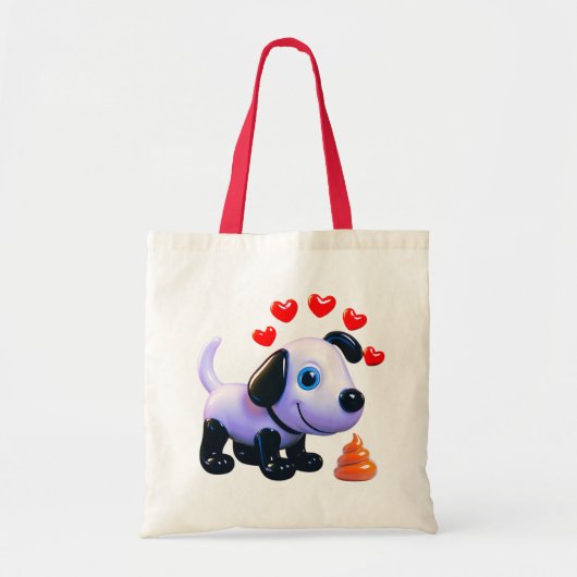 Puppy Love Oops Tote Bag (Voorkant)