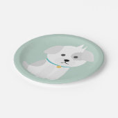 Puppy Love Paper-Bord Papieren Bordje (Gekanteld)