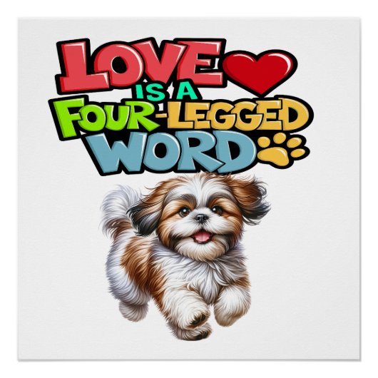 Puppy Love Perfect Poster (Voorkant)