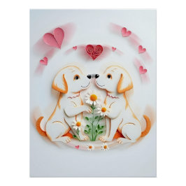 Puppy Love Perfect Poster